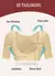 Imagen de Levantador de pecho Invisible para mujer, moldeador de brazo sin costuras, ropa