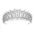 Tiaras De novia barrocas De perlas De cristal, corona De Diana, diadema De desfi - comprar online