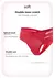 Imagen de Tanga para mujer, ropa interior transparente con perspectiva sin costuras, calzo