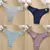 FINETOO-bragas de algodón para mujer, ropa interior Sexy de cintura baja, lence - tienda online