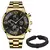 Reloj hombre Relojes de negocios de lujo para hombre, pulsera de oro, de cuarzo, - MEGA BUY VARIETIES