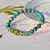Pulsera de cuentas de madera para hombre, brazalete de leopardo hecho a mano, pi - comprar online