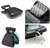 Pala plegable para mascotas con 1 rollo de bolsas descompuibles para perros, recolector de mascotas, recogida limpia, limpiador de excrementos, producto para mascotas.