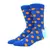 Calcetines de algodón peinado para hombre, medias divertidas de colores brillan - tienda online