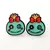 LT1429-colgantes de Stitch alien Anime para niños, aretes de oreja perforadas,