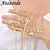 Atoztide-collares con letras personalizadas para mujer, joyería personalizada,