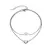 Vienkim-tobilleras de dos capas para mujer, pulsera de ganchillo con forma de co - tienda online