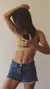 Top corto sin costuras para mujer, Sujetador Push Up, ropa de calle femenina, le - comprar online