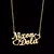 Atoztide-collares con letras personalizadas para mujer, joyería personalizada, - comprar online