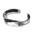 Kalen-pulsera de cuero de acero inoxidable para hombre, pulsera de moda de circón, accesorios con forma de superficie trenzada - MEGA BUY VARIETIES
