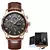 LIGE-reloj analógico de cuero para hombre, nuevo accesorio de pulsera de cuarzo - tienda online