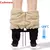 Pantalones de chándal de marca clásica para hombre, pantalones gruesos súper