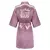 Kimono de satén para mujer, bata de fiesta de Reina y escuadrón, recuerdo de p en internet