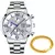 Reloj hombre Relojes de negocios de lujo para hombre, pulsera de oro, de cuarzo, - tienda online