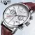 LIGE-reloj analógico de cuero para hombre, accesorio de pulsera de cuarzo resis - tienda online