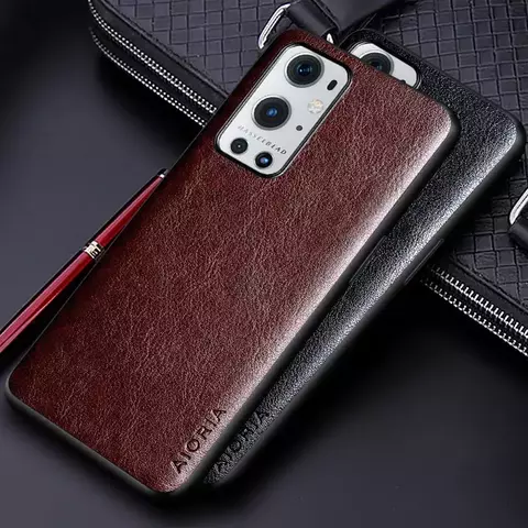 Funda de cuero PU de lujo para Oneplus 9 Pro 9R 9RT 5G, funda de teléfono con d - comprar online