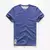 Camiseta de algodón para hombre, camisa básica informal de cuello redondo, top