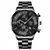 Imagen de Reloj hombre Relojes de negocios de lujo para hombre, pulsera de oro, de cuarzo,