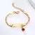 Pulsera personalizada con piedra natal para niño niña, pulsera personalizada c - MEGA BUY VARIETIES