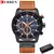 Relojes CURREN de cuarzo con fecha a la moda para hombre, relojes de marca super