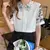 Blusa de manga curta feminina, camisa estampada, Tops, verão, E991, 2021 en internet