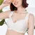 FallSweet Sujetadores con cierre frontal para mujer Ropa interior de talla grand