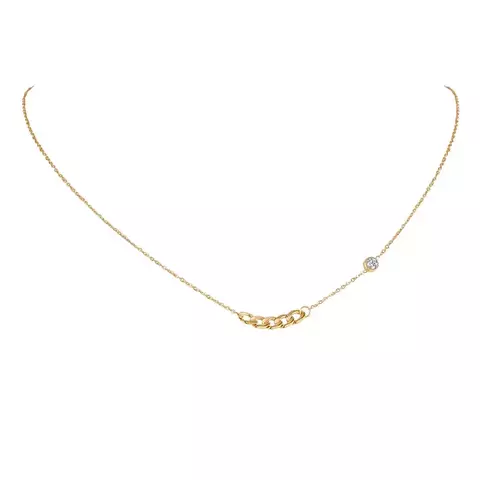 Delicados collares pequeños de cruz lateral para mujer, colgante de acero inoxi - comprar online