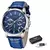 LIGE-reloj analógico de cuero para hombre, accesorio de pulsera de cuarzo resis - tienda online