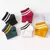 Calcetines holgados de algodón para mujer, medias largas a rayas, coloridas, es - comprar online