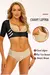 Levantador de pecho Invisible para mujer, moldeador de brazo sin costuras, ropa