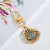 LLavero de arcoíris con diseño de mal de ojo, llavero de mano Hamsa para amigo en internet