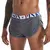 Pantalones cortos de flecha para hombre, ropa interior fina de verano, bóxer de