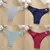 FINETOO-bragas de algodón para mujer, ropa interior Sexy de cintura baja, lence en internet