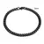 Vnox-Pulsera cadena de eslabones de acero inoxidable unisex, brazalete curvo sim