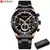 Nuevos relojes CURREN de moda con acero inoxidable, marca superior, cronógrafo - comprar online