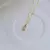 Colgante de plata de ley 925 con diamante cuadrado pequeño para mujer, Collar c - comprar online