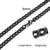 Imagen de Collar de eslabones de acero inoxidable unisex, gargantilla, cadena lisa, acceso