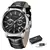 LIGE-reloj analógico de cuero para hombre, accesorio de pulsera de cuarzo resis - comprar online