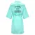 Kimono de satén para mujer, bata de fiesta de Reina y escuadrón, recuerdo de p - MEGA BUY VARIETIES
