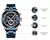 Imagen de Nuevos relojes CURREN de moda con acero inoxidable, marca superior, cronógrafo