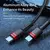 Baseus-Cable USB tipo C a USB tipo C, cargador de carga rápida, 5A, USB-C, 2m,