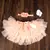 Bebê meninas tule tutu bloomers infantil recém-nascido fraldas capa 2 peças s