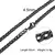 Collar de eslabones de acero inoxidable unisex, gargantilla, cadena lisa, acceso
