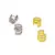 Pendientes de plata de ley 925 para niño y niña, joyería con personalidad de - MEGA BUY VARIETIES