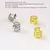 Imagen de Pendientes de plata de ley 925 para niño y niña, joyería con personalidad de