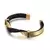 Imagen de Kalen-pulsera de cuero de acero inoxidable para hombre, pulsera de moda de circón, accesorios con forma de superficie trenzada