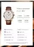 LIGE-reloj analógico de cuero para hombre, nuevo accesorio de pulsera de cuarzo
