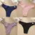 Imagen de FINETOO-bragas de algodón para mujer, ropa interior Sexy de cintura baja, lence
