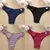 Imagen de FINETOO-bragas de algodón para mujer, ropa interior Sexy de cintura baja, lence
