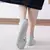 Calcetines tobilleros de algodón con bordado para mujer, conjunto de 4 pares de - tienda online